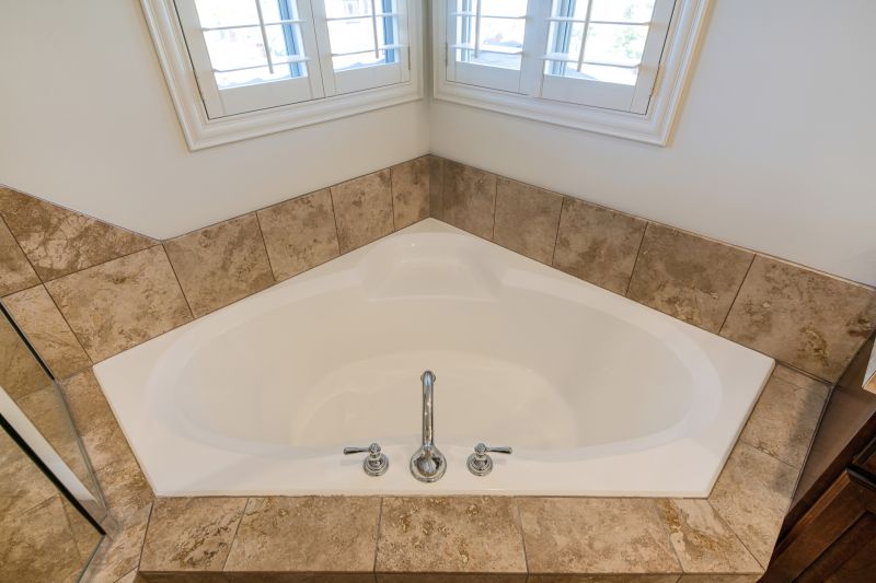 Spa-Like Corner Tub